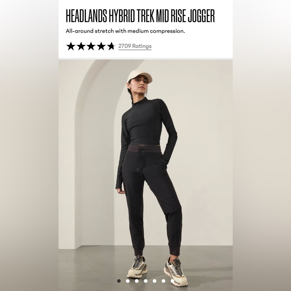 NWT Athleta headlands hybrid trek jogger